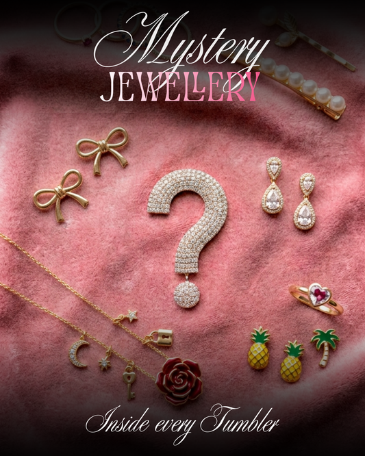 Lemon Breeze Mystery Tumbler with a Surprise Jewellery and Scrunchie