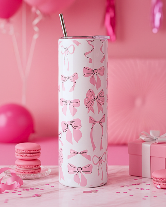 Eden & Seraph Stainless Steel Double Walled Insulated Tumbler with Splash Proof Lid & Metal Straw