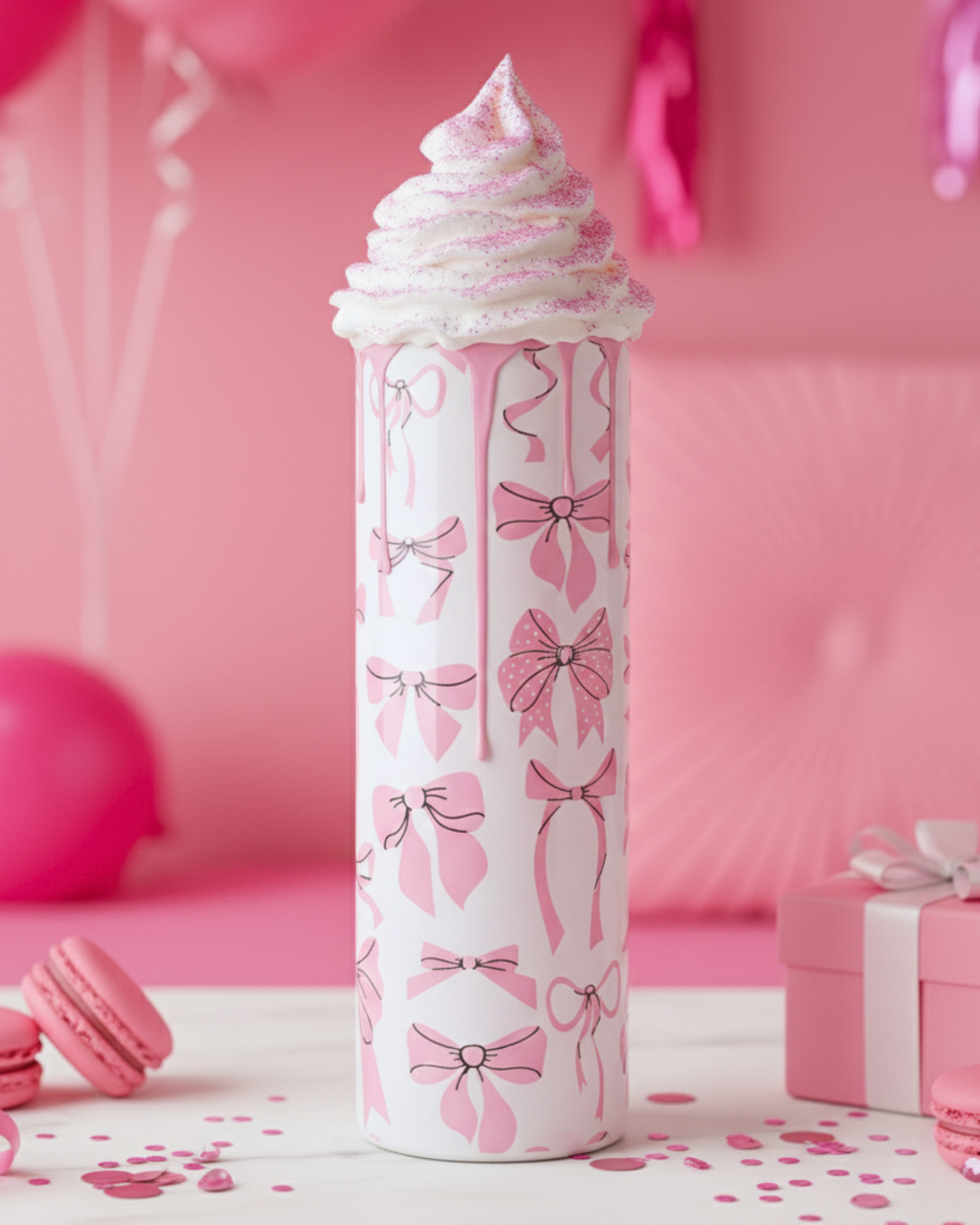 Eden & Seraph Stainless Steel Double Walled Insulated Tumbler with Splash Proof Lid & Metal Straw