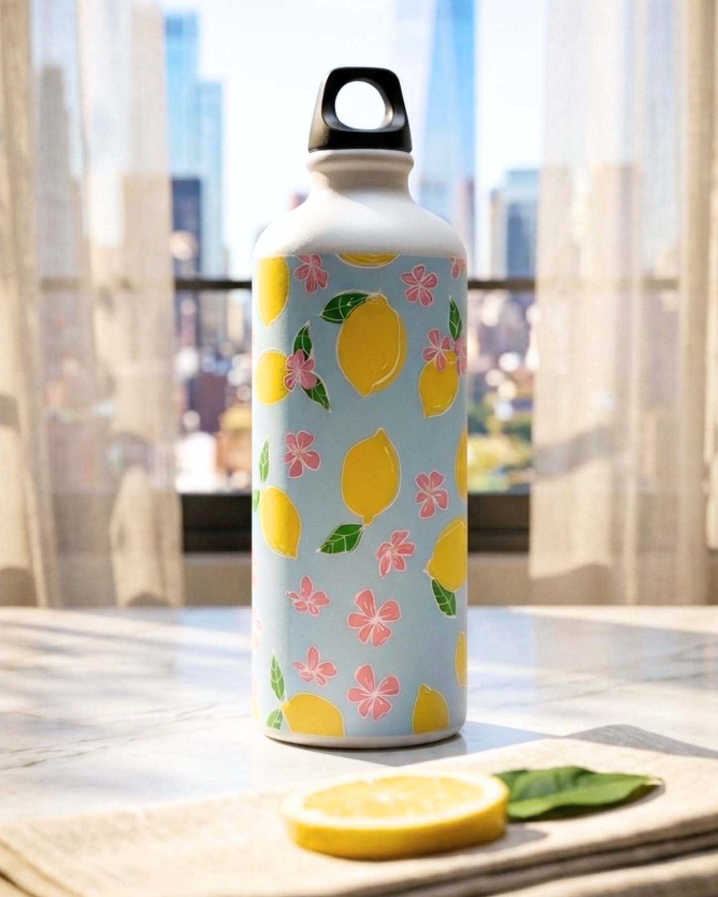Sun-kissed Citrus Sipper Bottle with Clip Cap (750 mL)