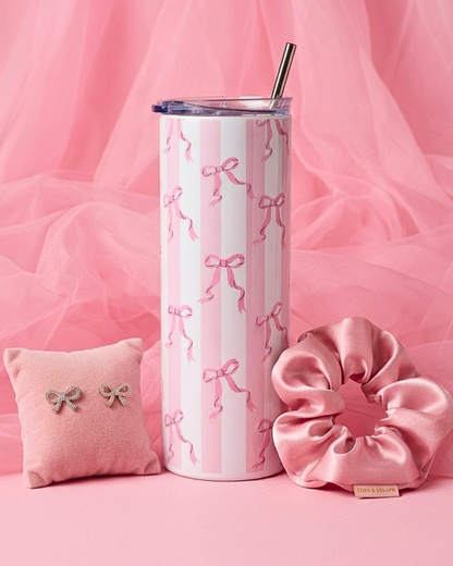 Soft Girl Era Mystery Tumbler with a Surprise Jewellery and Scrunchie