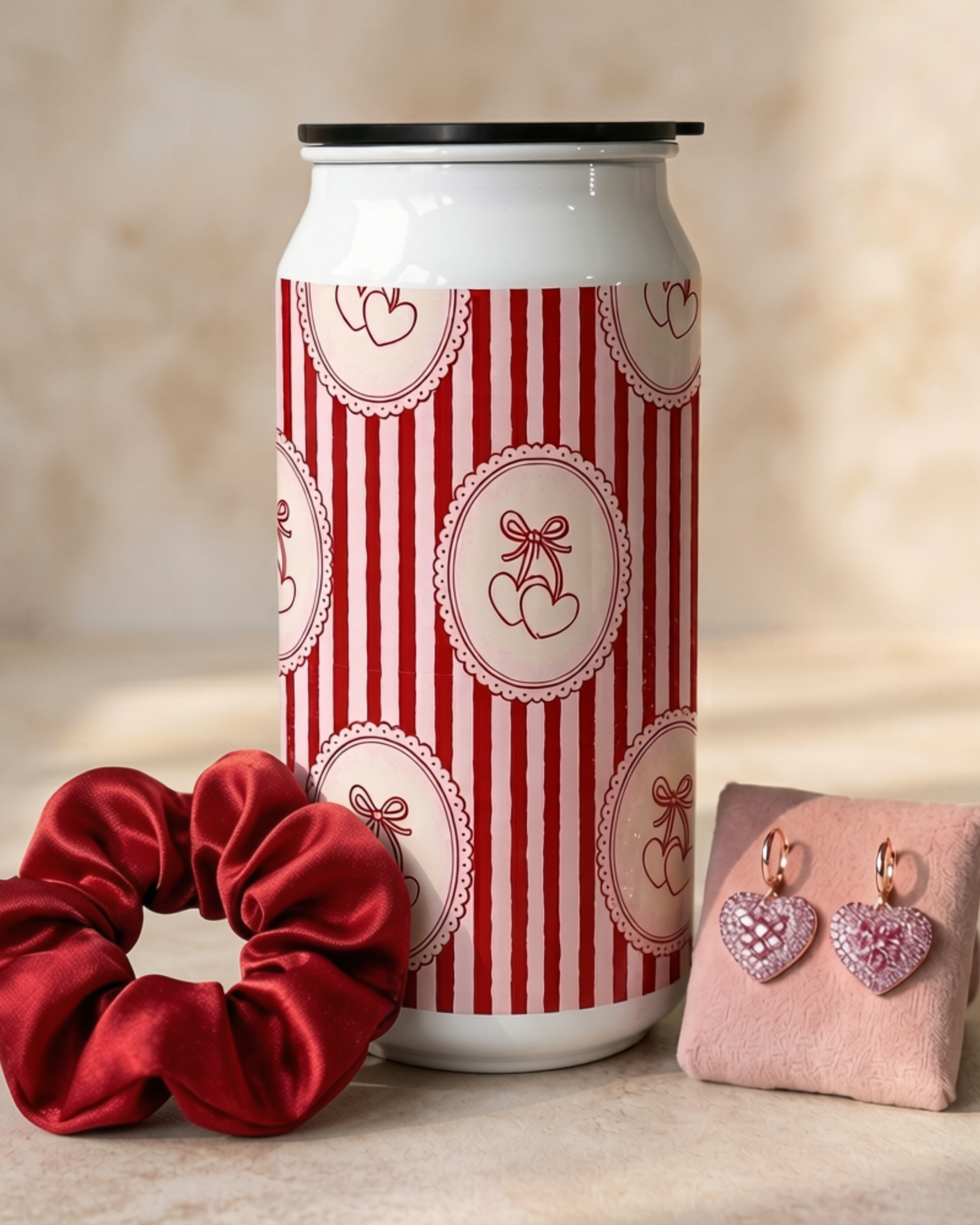 Pretty Hearts Can-Style Tumbler Mystery Set