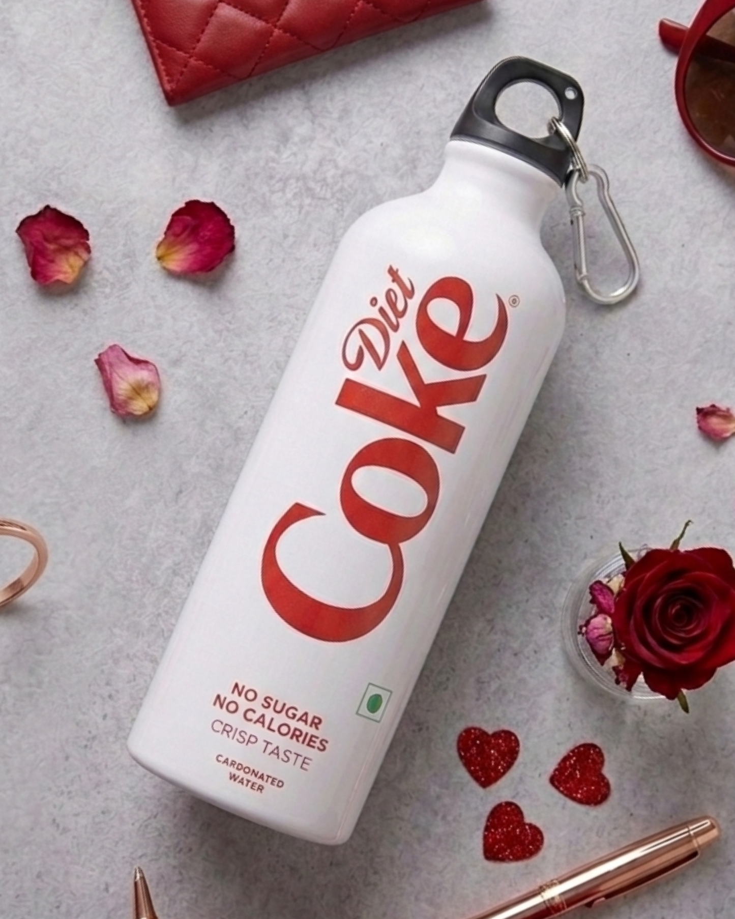 Diet Coke Sipper Bottle with Clip Cap (750 mL)