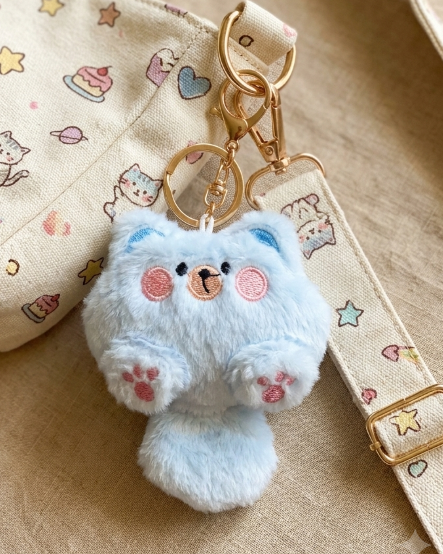 Catto Plush Bag Charm / Keychain