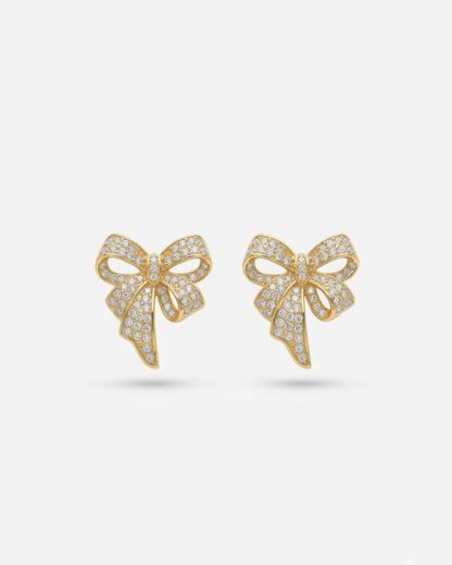 Sparkly Bows Earrings