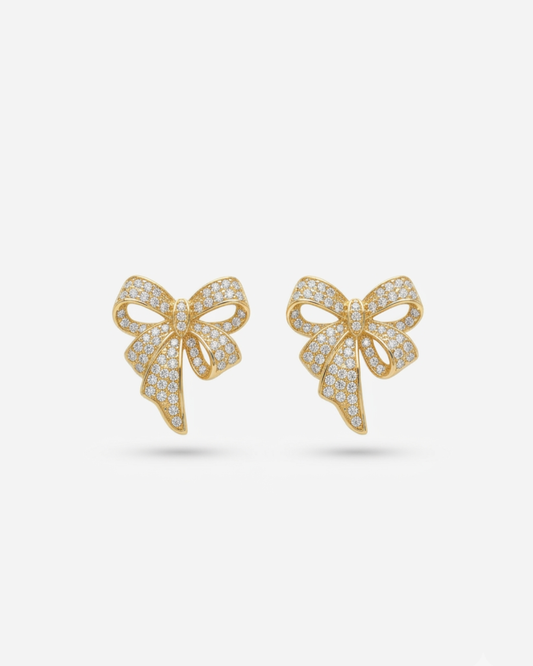 Sparkly Bows Earrings