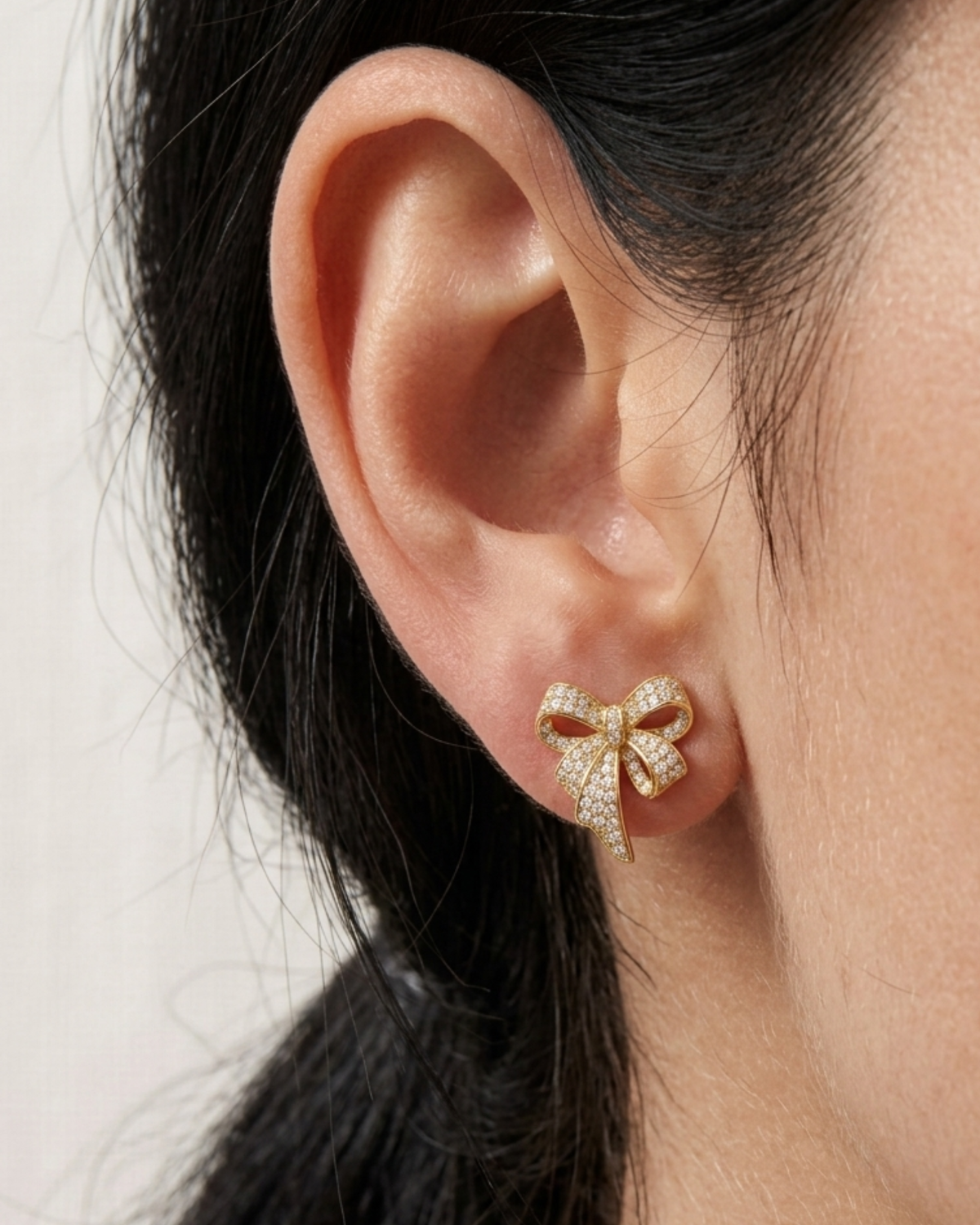 Sparkly Bows Earrings