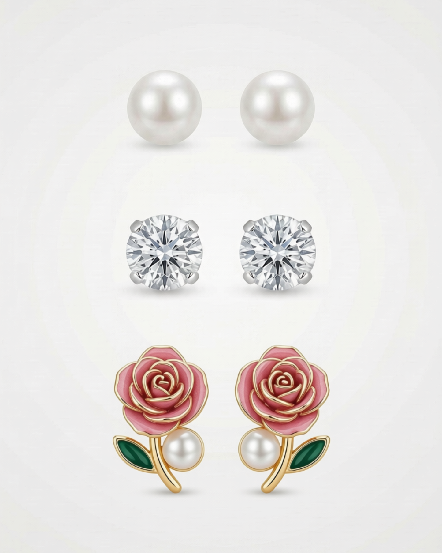Rose Earrings